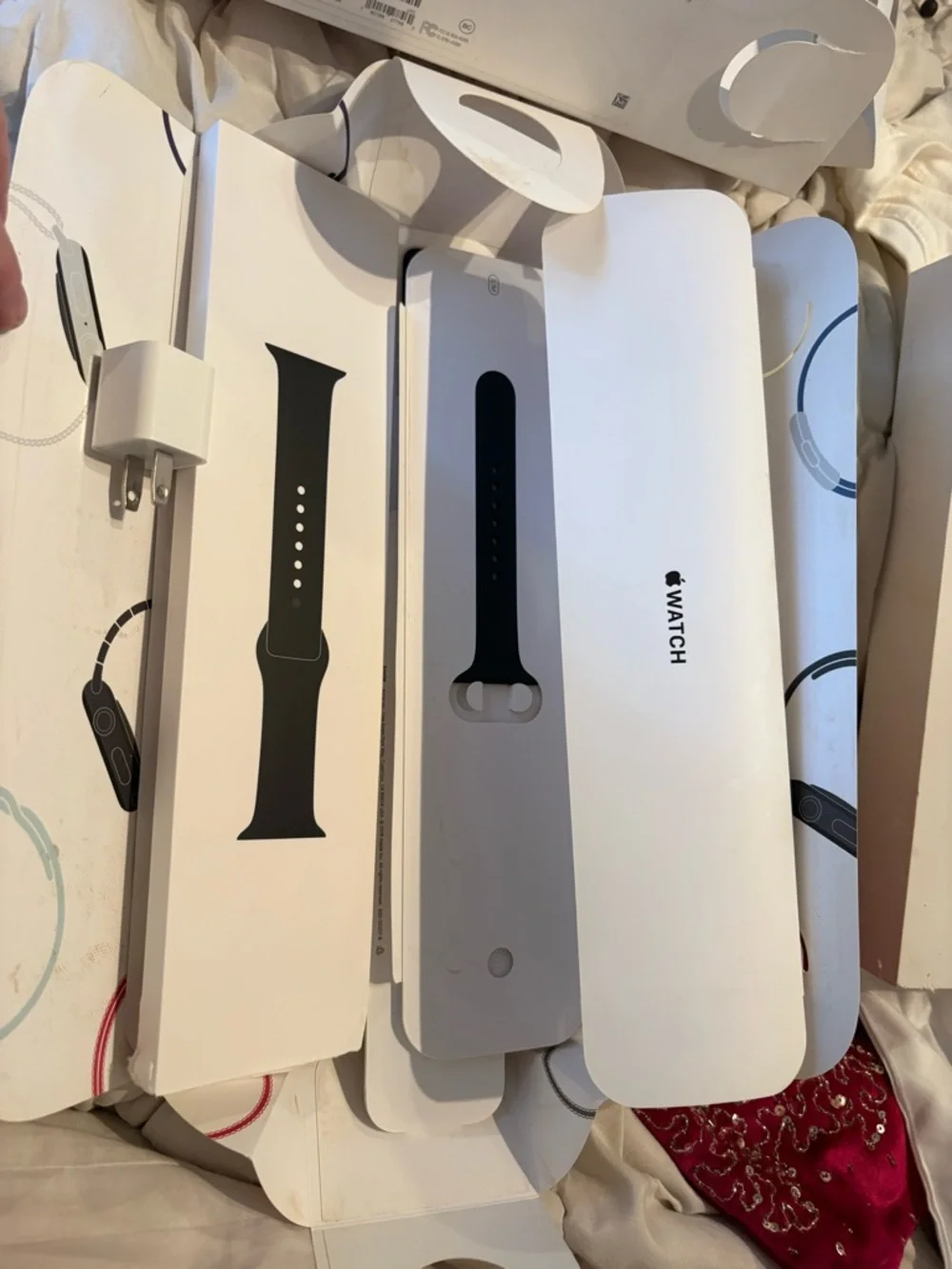 Apple Smartwatch Duo Series 5- 44 MM -2 Black Watches in lot-1 charger